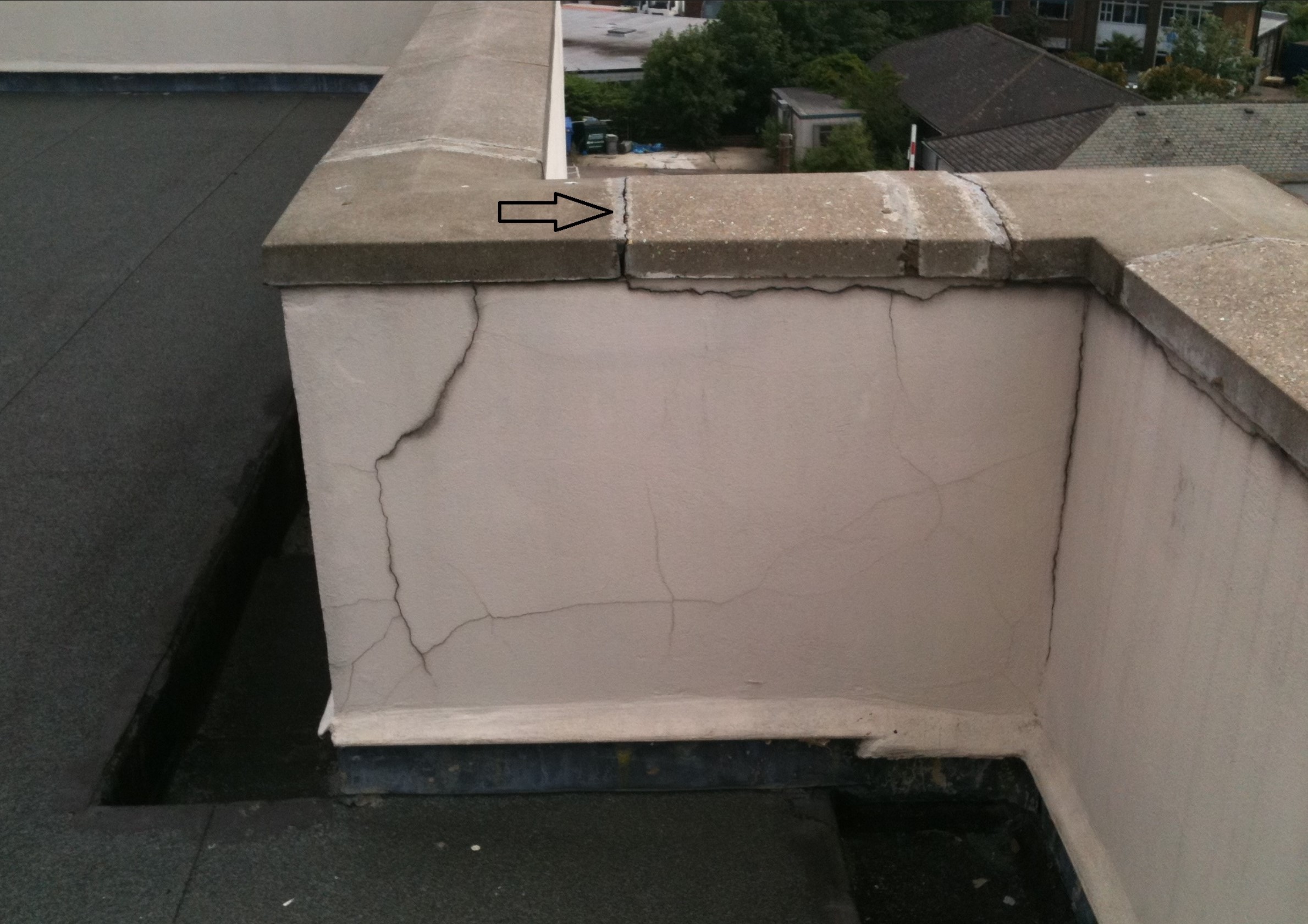 Parapet risk