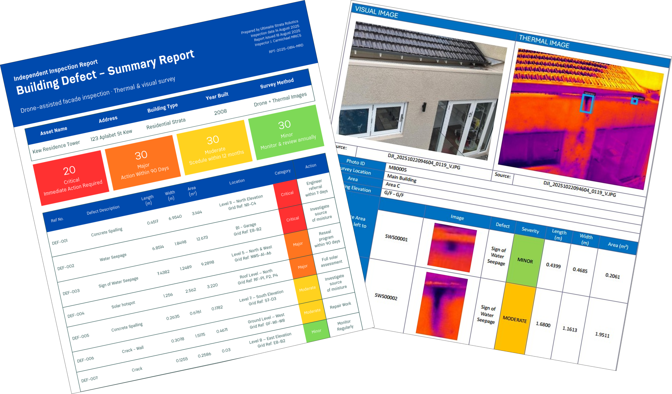 Sample inspection report preview