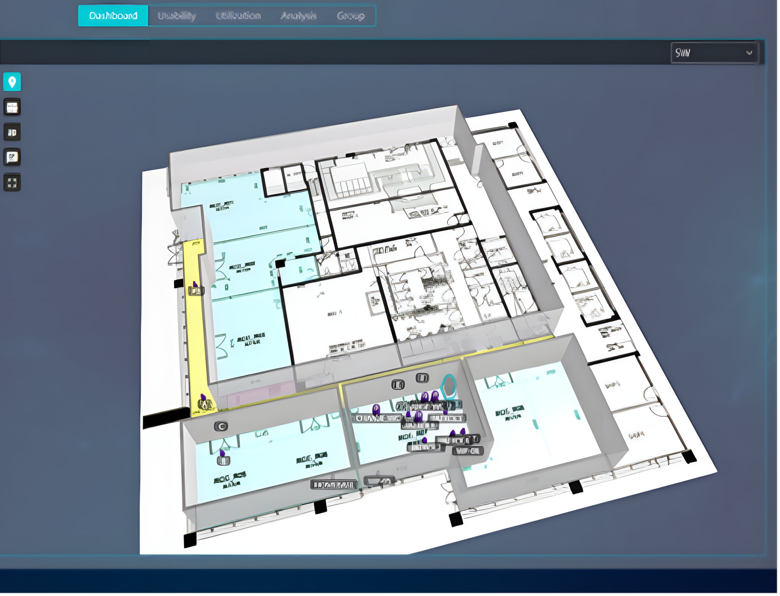 ARC floorplan view
